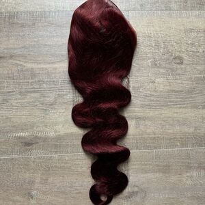 Reddish Brown Lace Front Wigs Real Human Hair 26”Body Wave Reddish Brown Wig